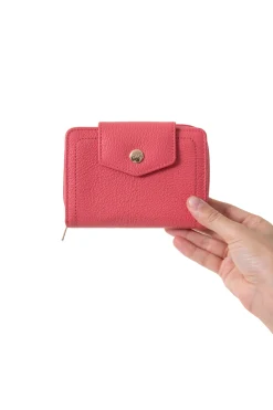 Women Hexagona Wallet<Wallet - 2 flaps - RFID blocking - Leather