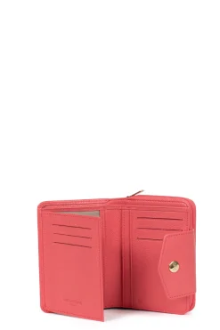 Women Hexagona Wallet<Wallet - 2 flaps - RFID blocking - Leather