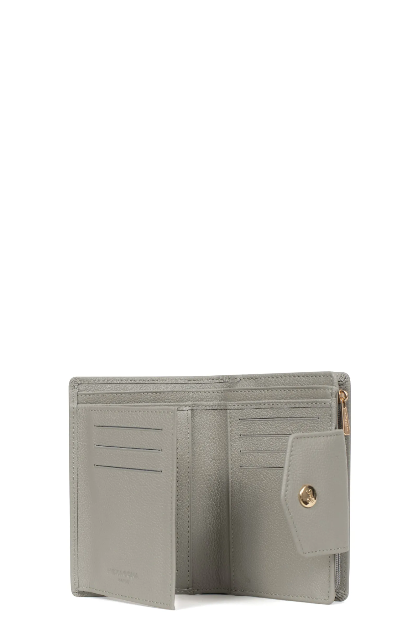 Women Hexagona Wallet<Wallet - 2 flaps - RFID blocking - Leather