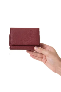 Women Hexagona Wallet<Wallet - 2 flaps - RFID Stop - Leather