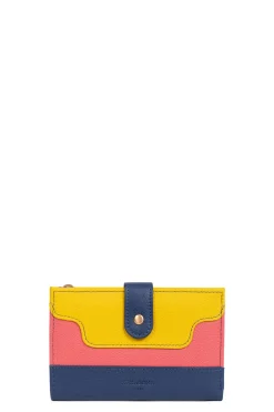 Women Hexagona Wallet<Wallet - 2 flaps - RFID Stop - Leather