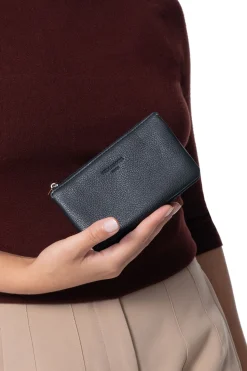Women Hexagona Wallet<Wallet - Leather
