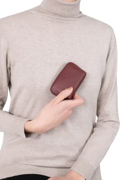 Women Hexagona Wallet<Wallet - Leather