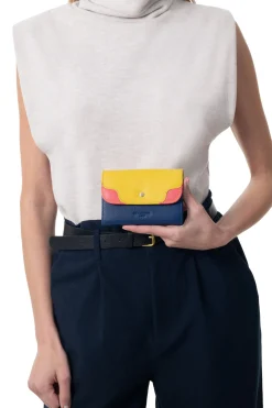 Women Hexagona Wallet<Wallet - Stop RFID - Leather