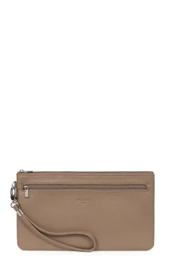 Women Hexagona Pouch & Belt Bag<Wristlet pouch - Leather