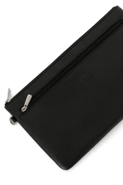 Women Hexagona Pouch & Belt Bag<Wristlet pouch - Leather