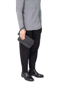 Hexagona Pouch<Wristlet pouch - Leather