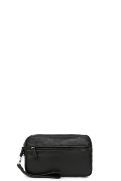 Hexagona Pouch<Wristlet pouch - Leather