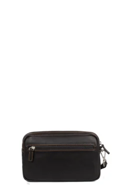 Hexagona Pouch<Wristlet pouch - Leather