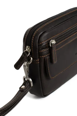 Hexagona Pouch<Wristlet pouch - Leather