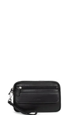 Hexagona Pouch<Wristlet pouch - Leather