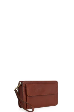 Hexagona Pouch<Wristlet pouch - Leather