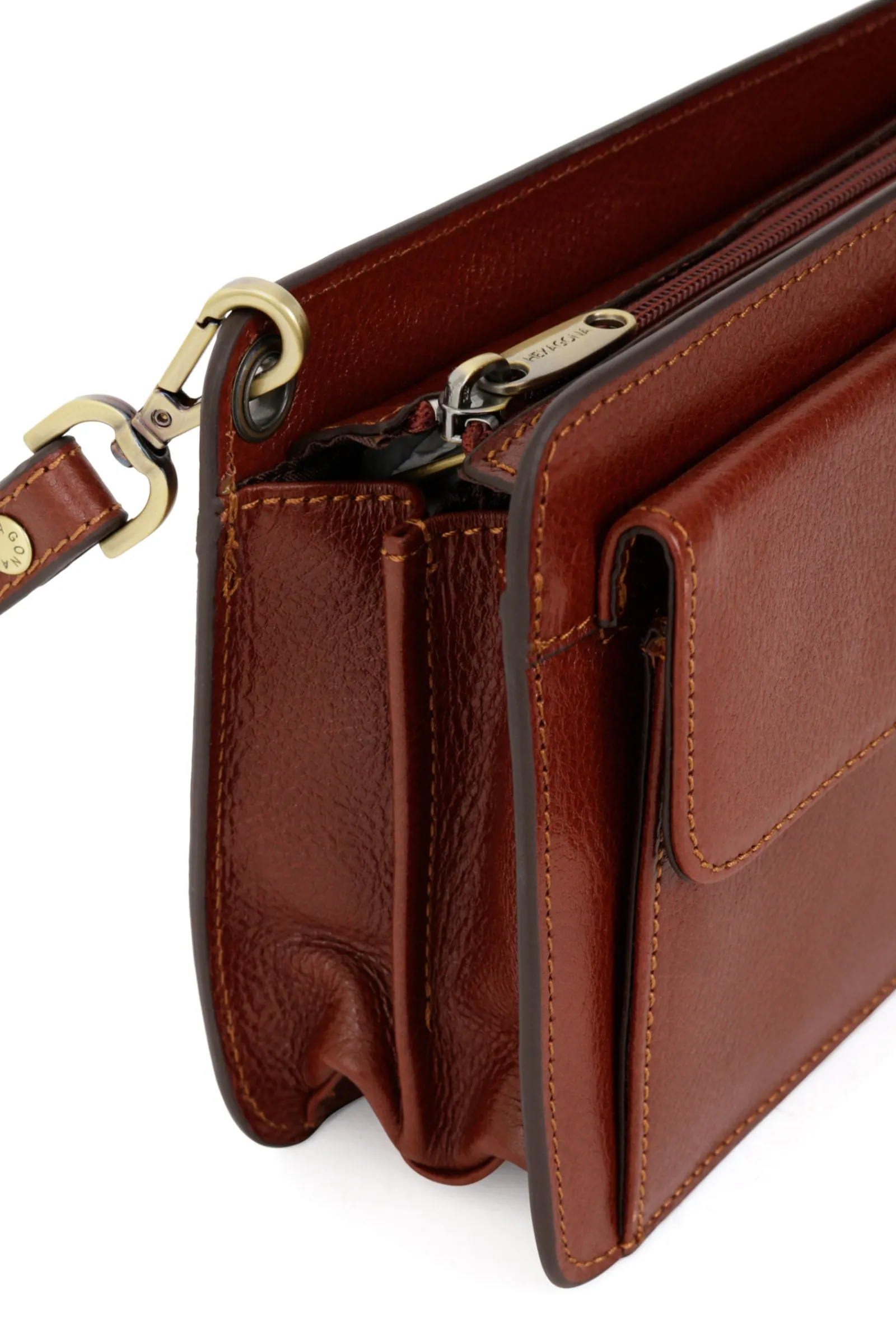 Hexagona Pouch<Wristlet pouch - Leather