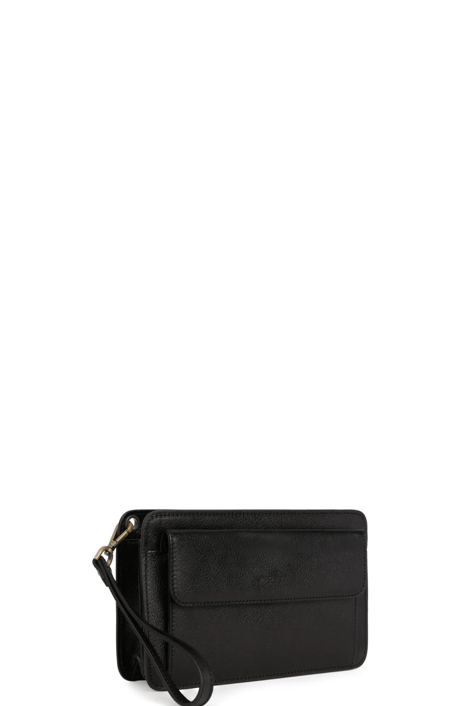 Hexagona Pouch<Wristlet pouch - Leather
